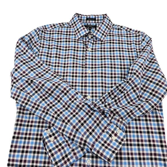 Banana Republic Men's Non-Iron Grant Fit Button Long Sleeve Shirt – Size Large - Picture 5 of 13